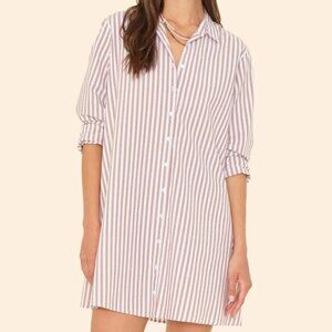 NWT Xirena Café Bobby Dress Striped L